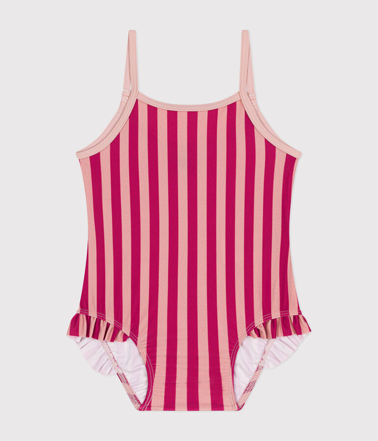 Babies' swimsuit pink/pink