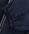 Children's plain light puffer jacket SMOKING blue
