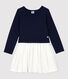 Girls' Long-Sleeved Tube Knit Dress