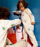Babies' Paris Themed Fleece Sleepsuit AVALANCHE white/MULTICO