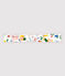 Girls' Cotton Hairband MARSHMALLOW white/MULTICO white