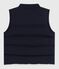 Baby's reversible sleeveless puffer jacket SMOKING blue/MILK