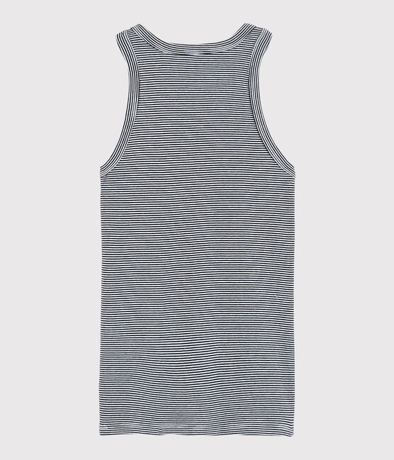 Women's Iconic Vest SMOKING blue/MARSHMALLOW white