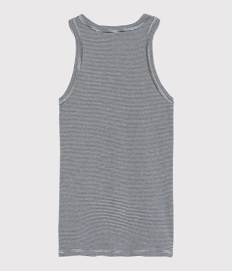 Women's Iconic Vest blue/white