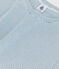 Women's Iconic Organic Cotton Round Neck T-Shirt ROVER blue/MARSHMALLOW white