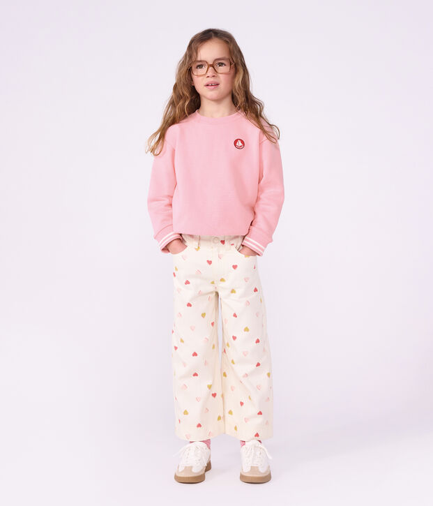 Children's plain cotton sweatshirt CHARMI
