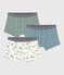 Pack of children's savanna print cotton boxers variante 1