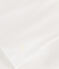 Women's iconic plain short-sleeved rib knit T-shirt ECUME white