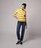 Women's Breton Top TEHONI yellow/MARSHMALLOW white
