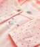 Babies' Ribbed Clothing - 2-Piece Set FLEUR pink/GEISHA pink