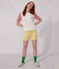 Women's Petit Bateau X Snoopy cotton pyjama shorts MARSHMALLOW white/MULTICO white