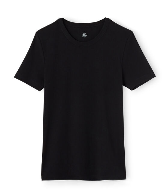 Men's short-sleeved crew neck t-shirt NOIR black