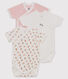 Short-sleeved newborn bodysuit - Set of 3