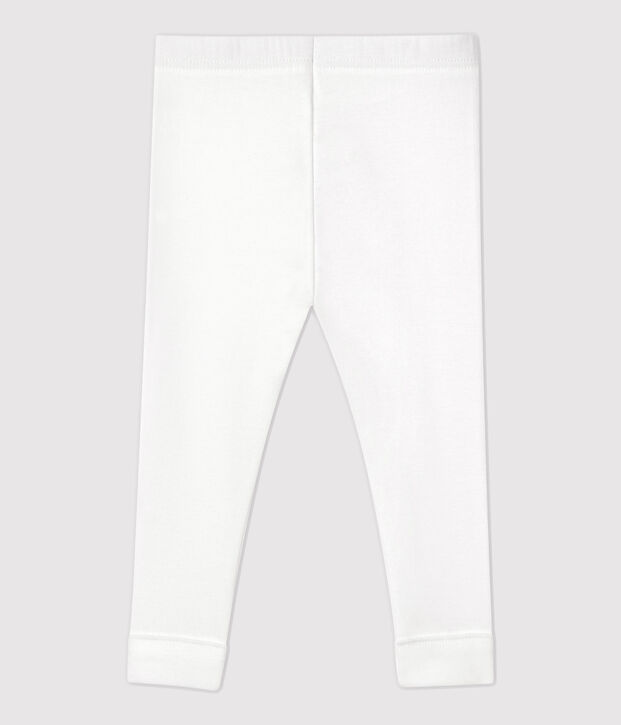 Babies' Cotton Leggings white
