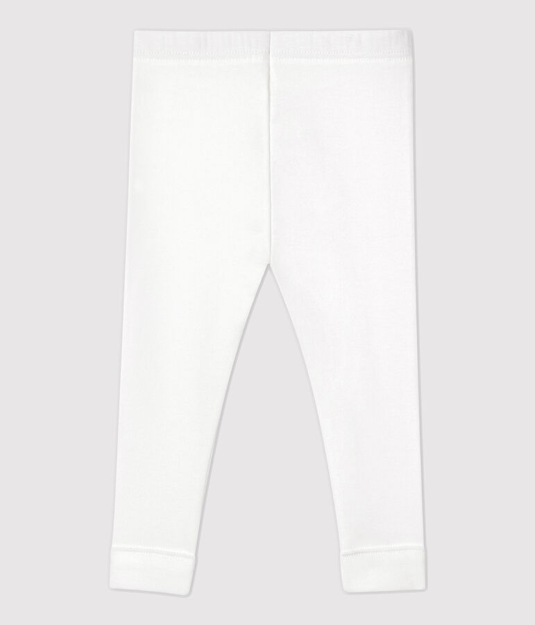 Babies' Cotton Leggings white