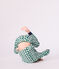 Children's crocodile print cotton fancy dress pyjamas MILK green/EVERGREEN