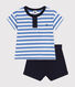 Babies' Jersey T-shirt and Shorts Set