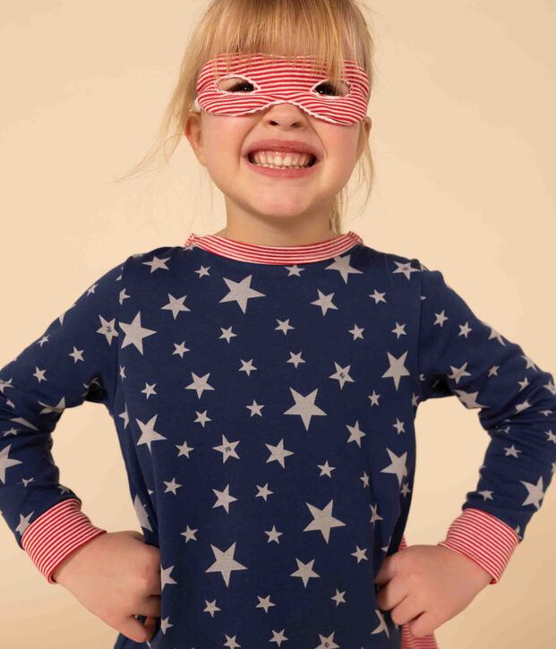 Children's glow-in-the-dark cotton pyjama fancy dress gift set multicolor