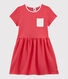 Girls' Short-Sleeved Cotton Dress