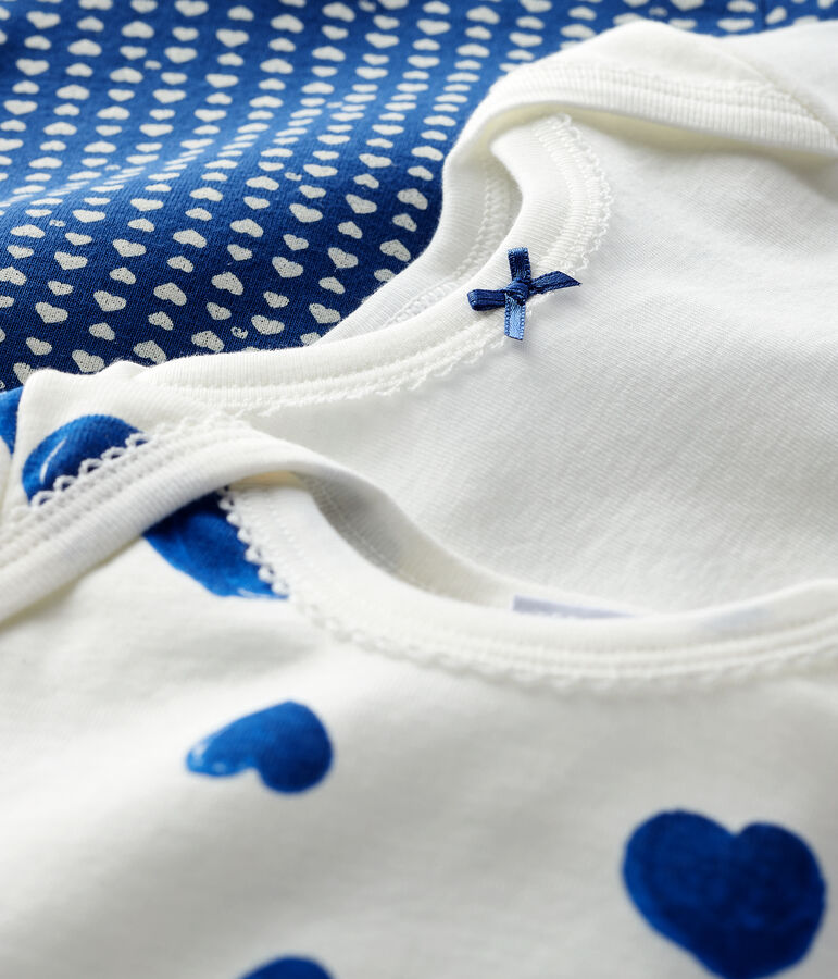 Baby long-sleeved bodysuit - Set of 3 multicolor