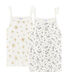Girls' Strappy Tops - 2-Piece Set