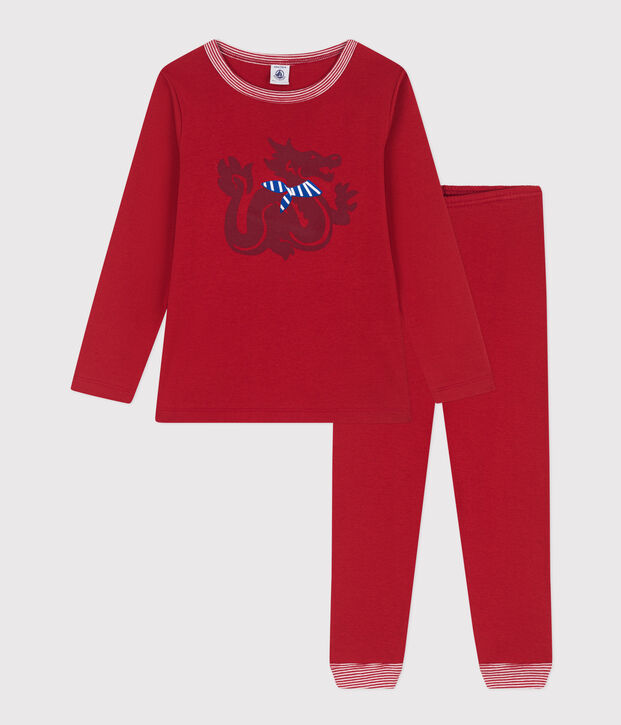 Cotton pyjamas red