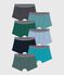 Pack of children's plain cotton boxers multicolor