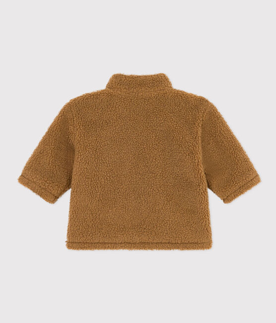 Babies' Sherpa Jacket BRINDILLE brown