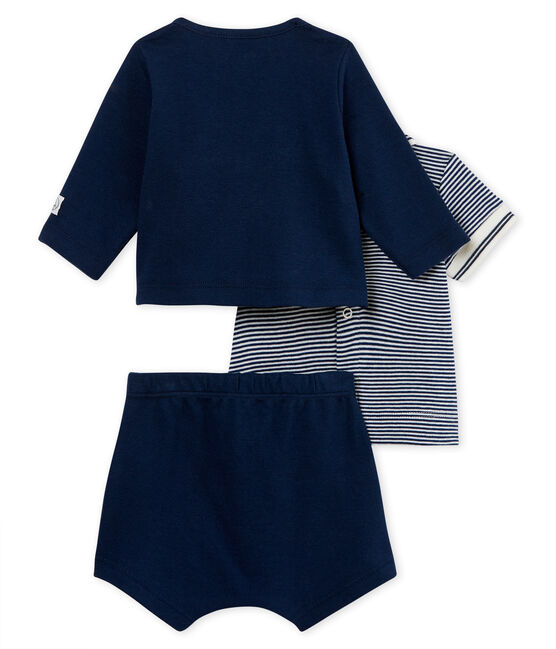 Baby boys' shorts and tee - 3-piece set variante 1
