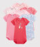 Baby girls' surprise set of short-sleeved bodysuits - 7-pack variante 1