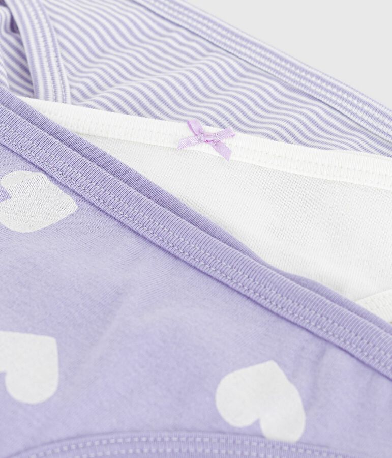 Pack of women's cotton pants multicolor