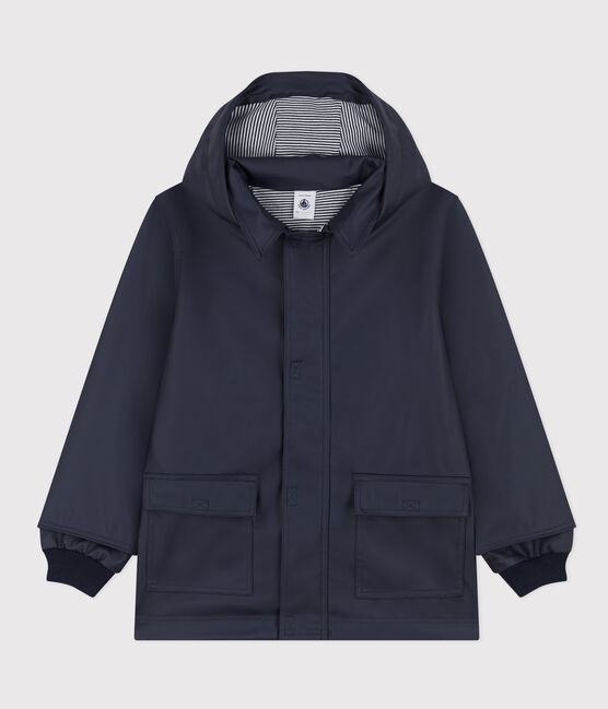 Children's unisex iconic raincoat SMOKING blue