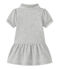 Baby girl's short-sleeved dress BELUGA CHINE grey