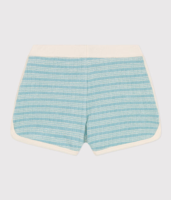 Girl's Striped Terry Shorts MIMI /AVALANCHE