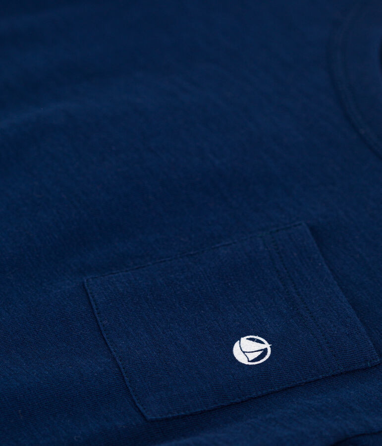 Boys' Slub Jersey T-shirt MEDIEVAL blue