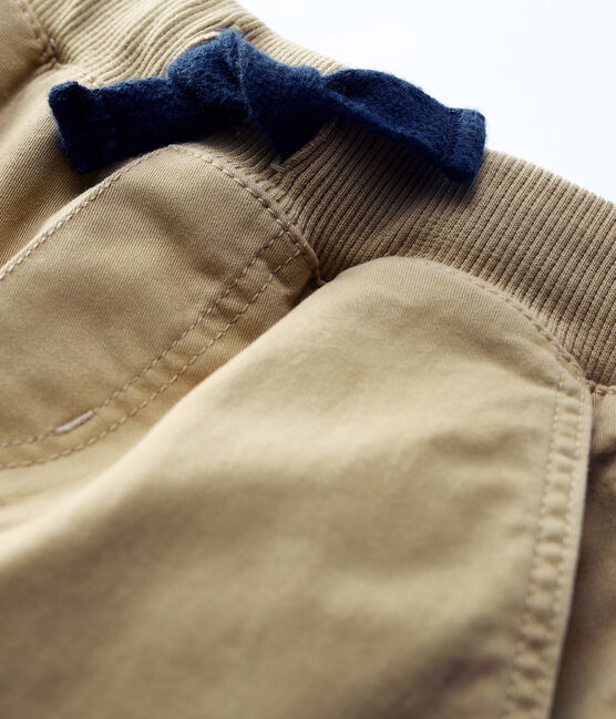Unisex Children's Regular Gabardine Trousers JERRYCAN beige