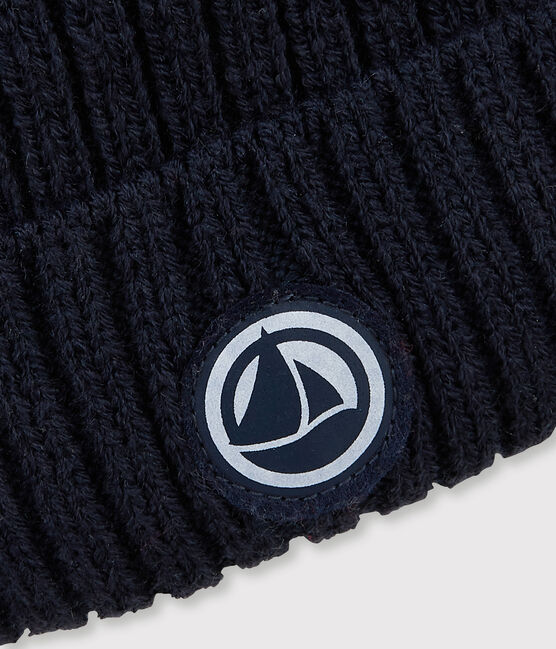 Unisex Children's Woolly Hat SMOKING blue