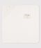 Babies' Organic Cotton Bath Cape MARSHMALLOW white/MULTICO white
