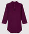Baby's long-sleeved roll-neck bodysuit CEPAGE purple