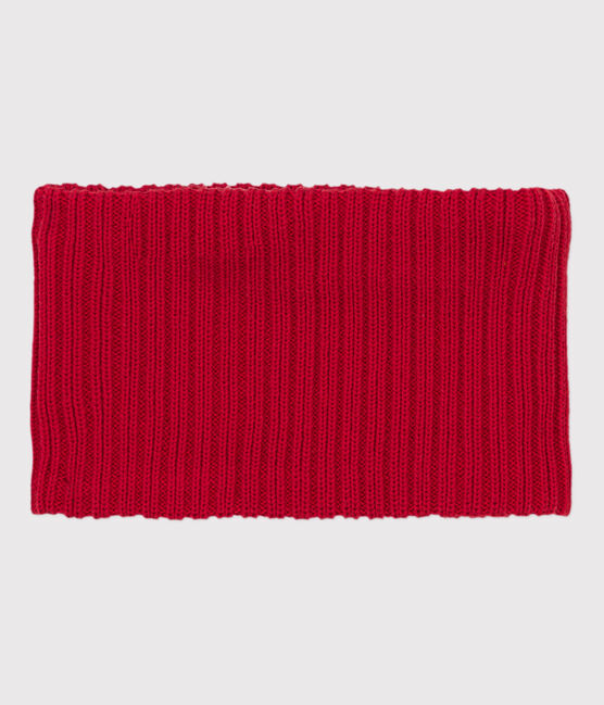 Babies' Knit Snood with Recycled Fleece Lining STOP