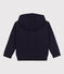 Boys' Zip-Up Hoodie Petit Boat SMOKING blue