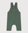 Babies' Long Fleece Dungarees CROCO green
