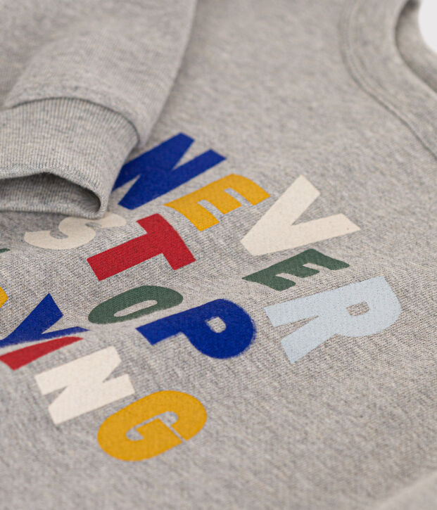 Boys' Fleece Sweatshirt grey