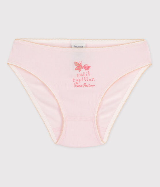 Girls' Cotton Briefs VIENNE pink