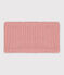Babies' Knit Snood with Recycled Fleece Lining SALINE pink