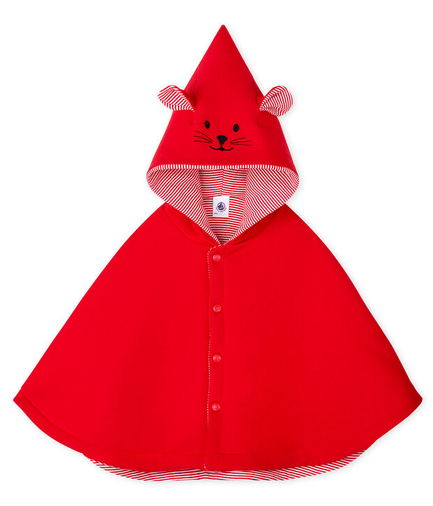 Unisex Baby Cape red