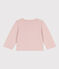 Babies' Plain Tube Knit Cardigan SALINE pink