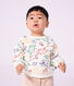 Babies' animal print cotton sweatshirt
