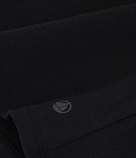 Women's Iconic Cocotte Stitch Cotton T-Shirt BLACK black