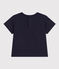 Babies' Short-Sleeved Lightweight Jersey T-Shirt SMOKING blue